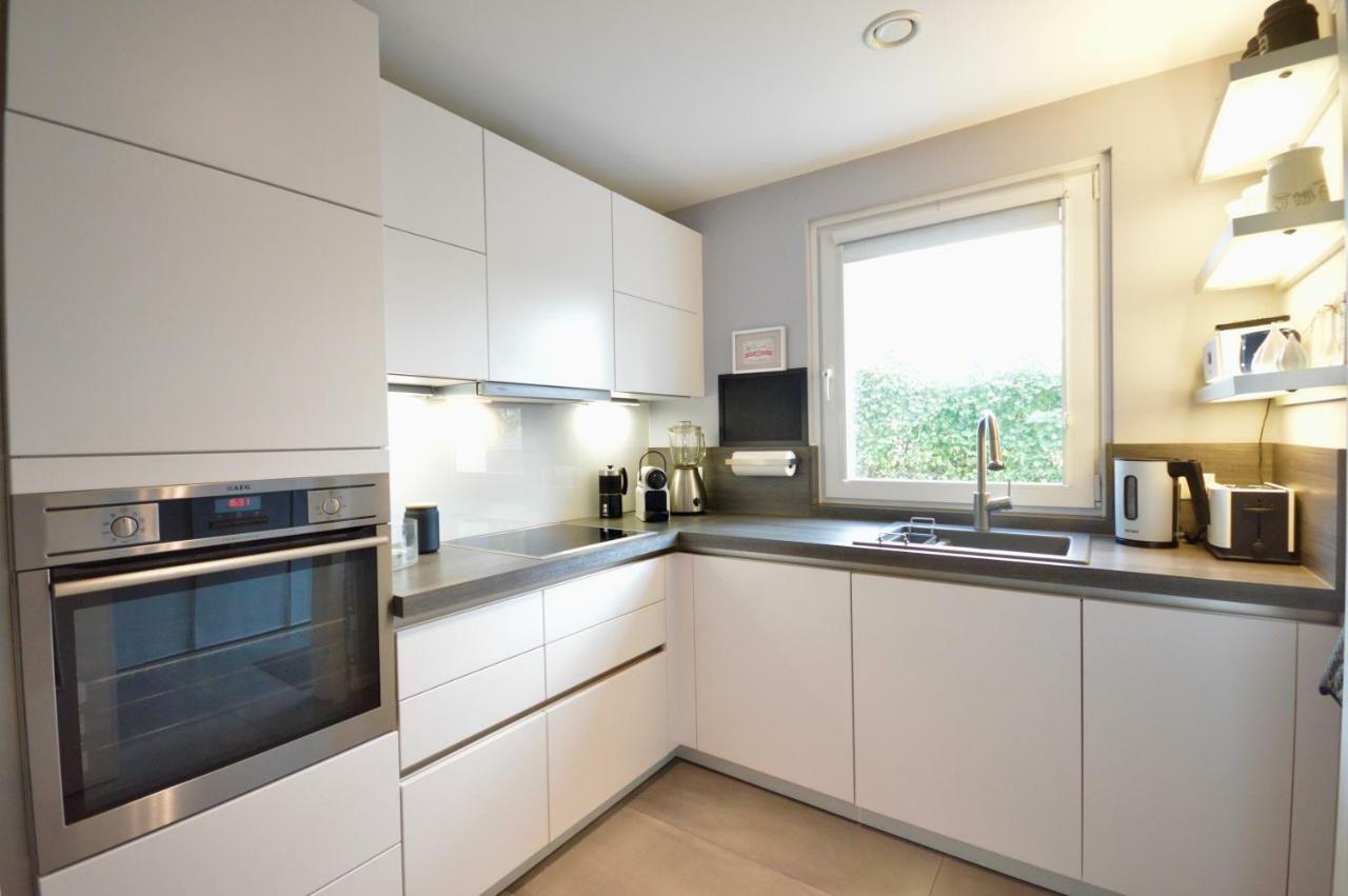 Urbaner Lifestyle Im Klimaneutralen Effizienzhaus Apartment Hamburg Exterior foto